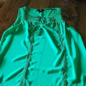 Medium Green Blouse
